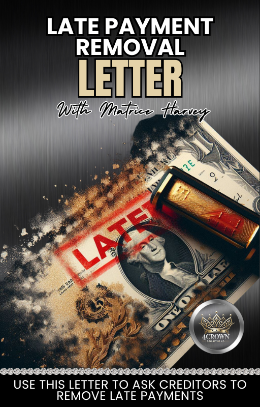 Late Payment Removal  Letter