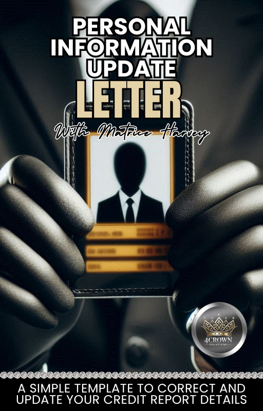 Personal Information Update Letter