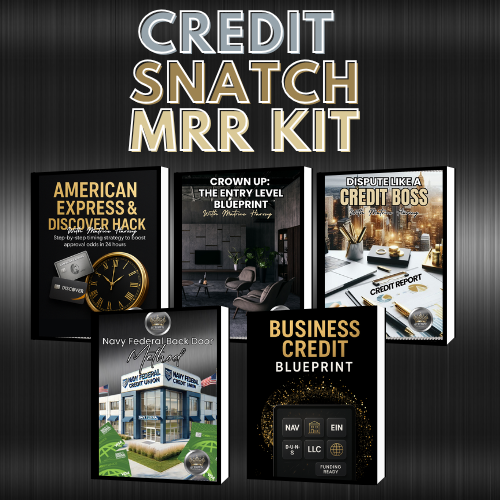 Credit Snatch MRR Kit