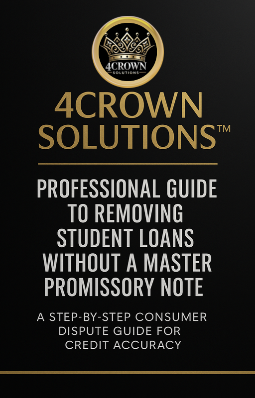 A Simple Guide to Removing Student Loans Without a Master Promissory Note